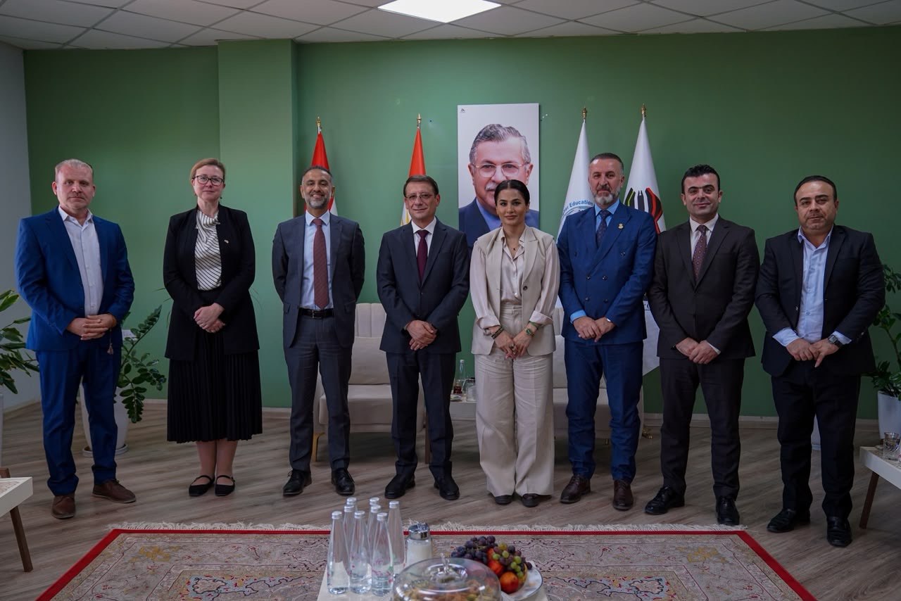 President of University of Halabja Welcomes New British Ambassador to Iraq and Consul General
