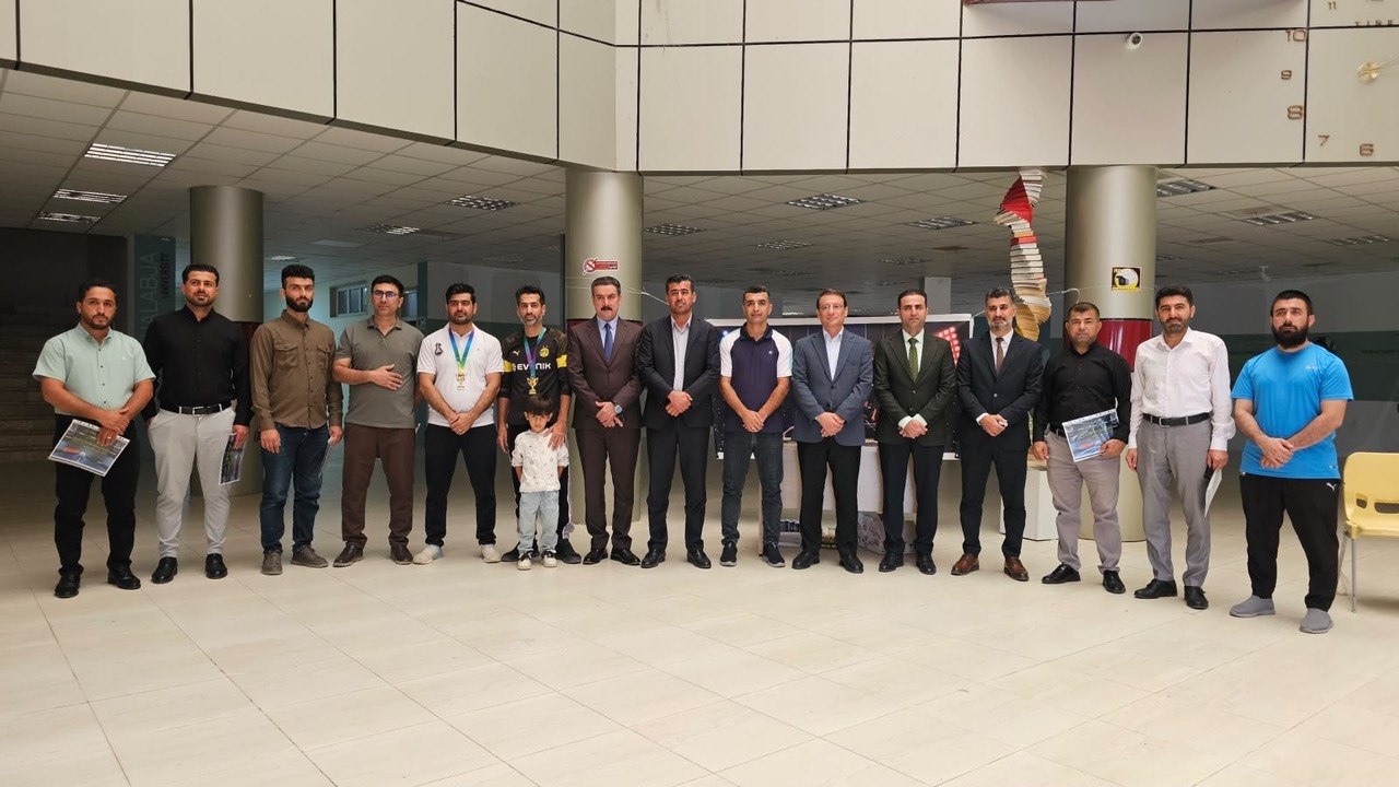 University of Halabja Holds Final Match of Staff and Faculty Table Tennis Championship