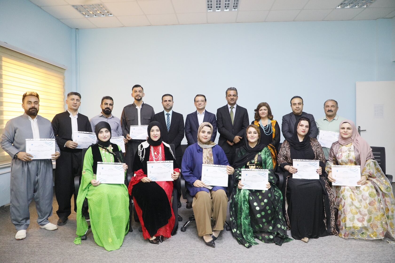 University of Halabja Concludes Course on "Human Development and Psychological Support"