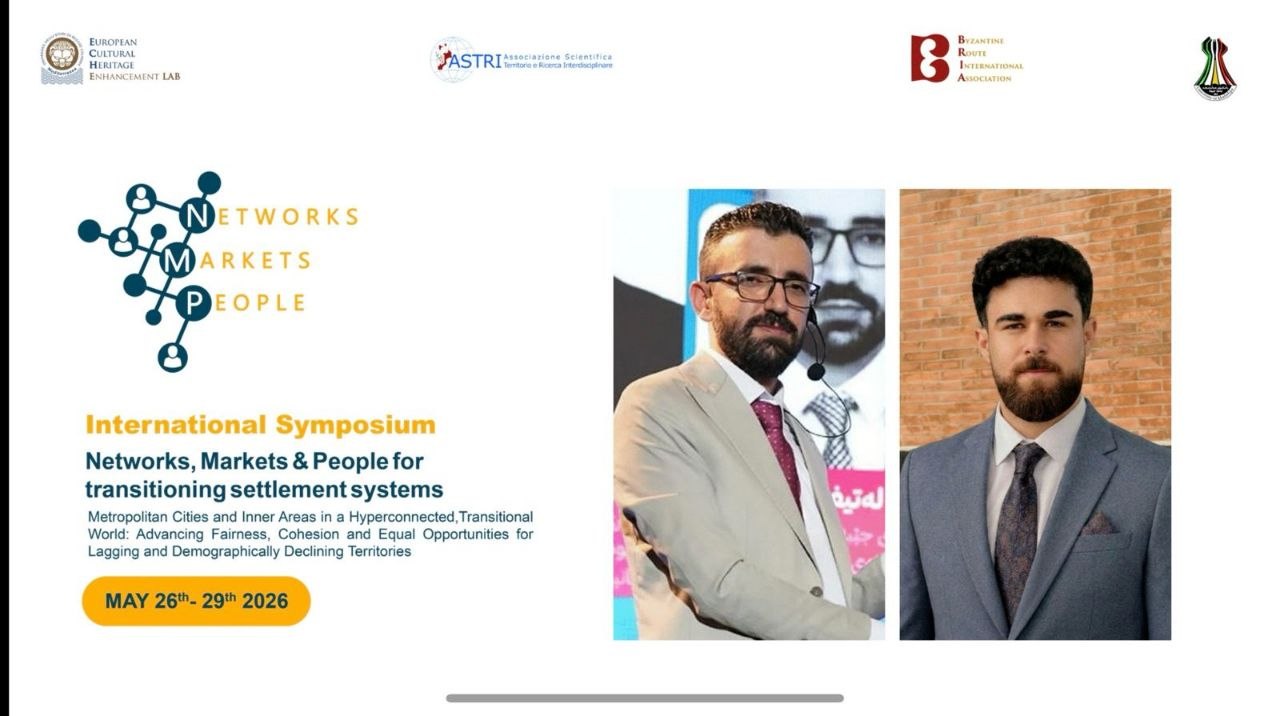 University of Halabja Participates in the International "Network, Market and People 2026" Conference in Italy