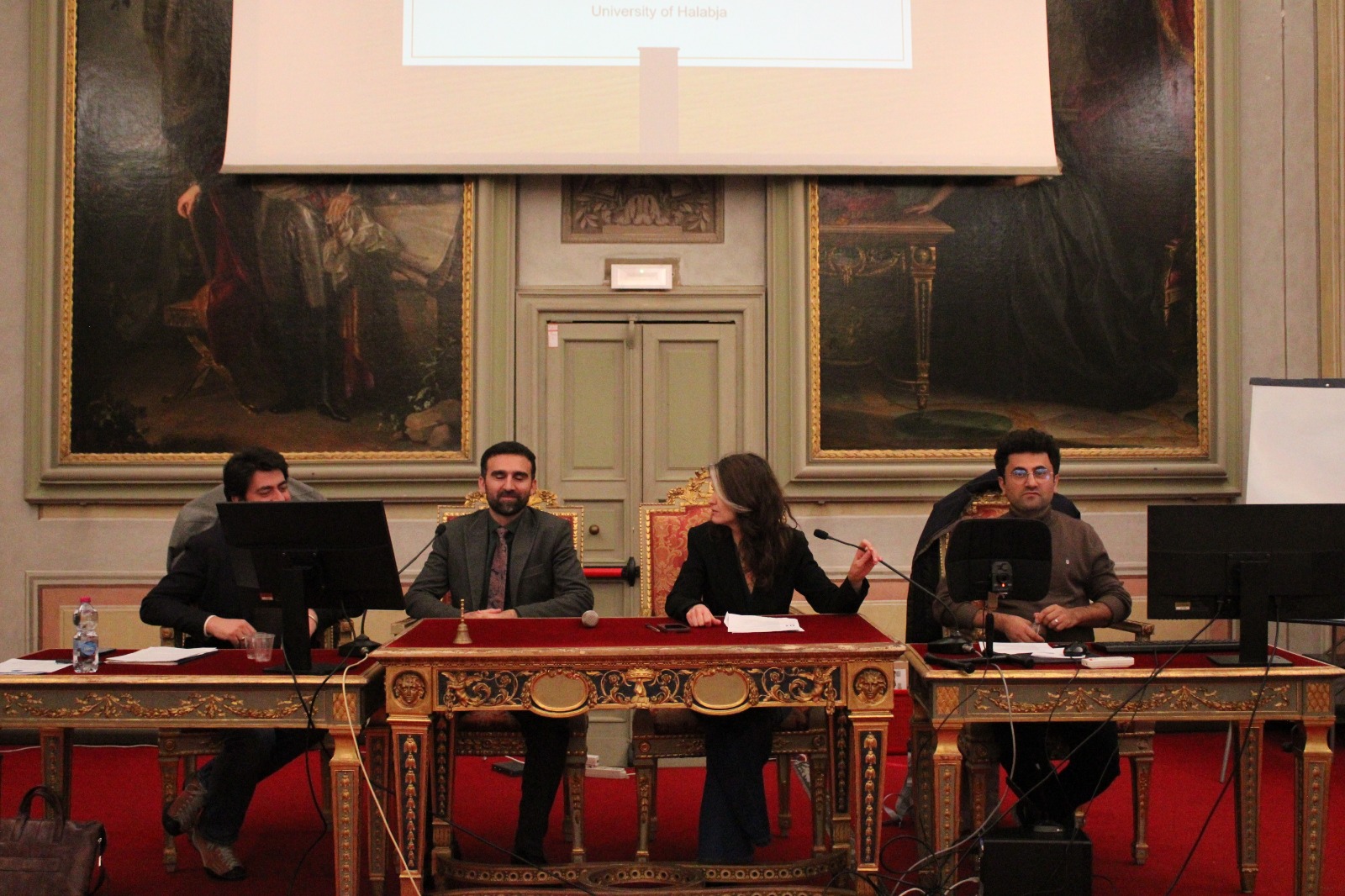 Two researchers of Halabja University participate in an international conference in Italy
