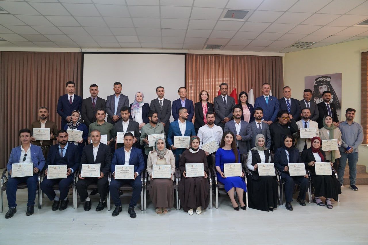University of Halabja Hosts Certification Ceremony for the 7th Pedagogy Training Course