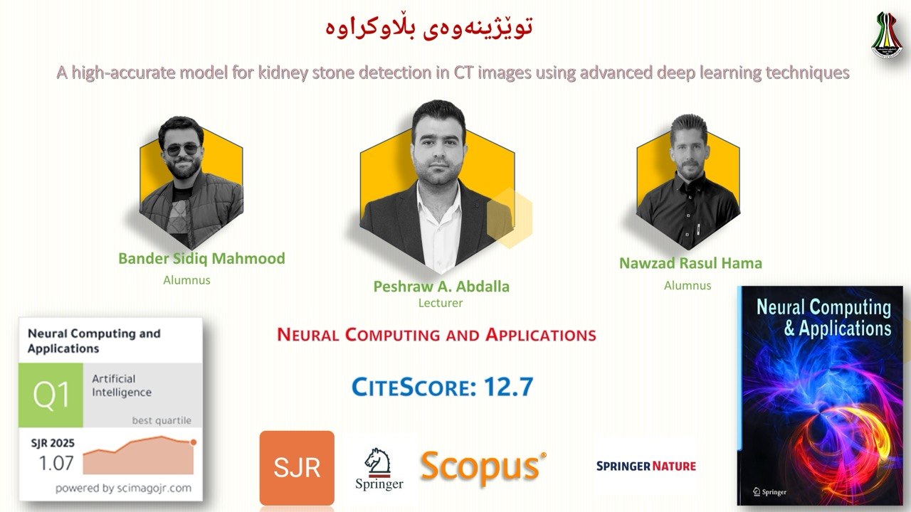 University of Halabja: Publication of a Research Paper in an International Q1 Journal